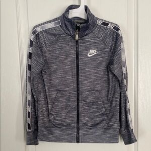Nike Kids Gray Full-Zip Jacket